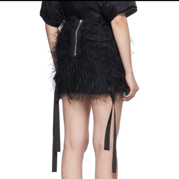 Sacai faux fur skirt - Picture 1 of 6